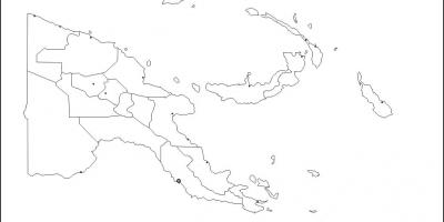 Mapa ng papua new guinea mapa balangkas