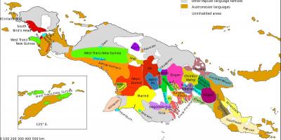 Mapa ng papua new guinea wika